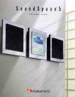 Nakamichi Sound-Space-5-Brochure